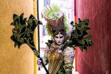 Carnaval de venise photo masque