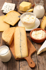 selection of dairy product