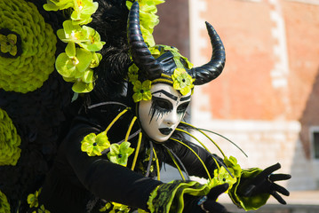Carnaval de venise photo masque