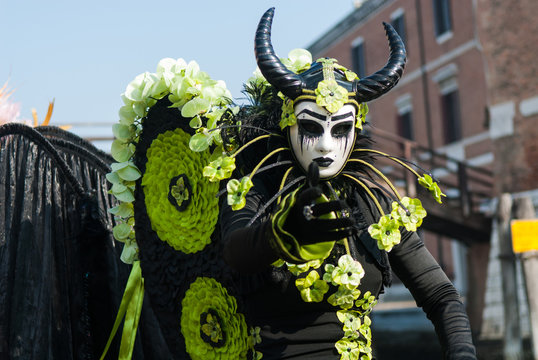 Carnaval de venise photo masque