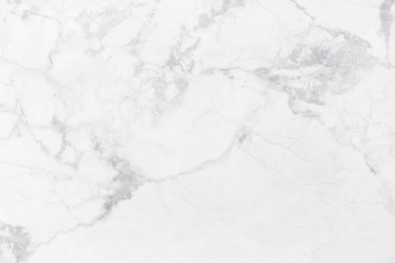 Fototapeta na wymiar White marble texture with natural pattern for background or design art work.