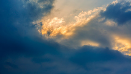 Obraz premium Sky at sunset