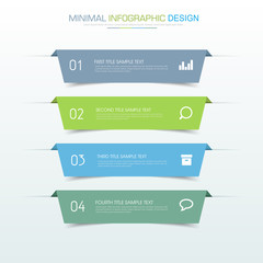 Infographic Elements with business icon on full color background  process or steps and options workflow diagrams,vector design element eps10 illustration