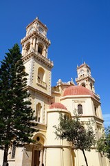 Fototapeta premium View of Saint Minas Cathedral, Heraklion.