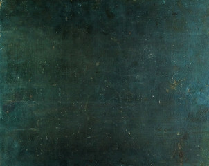 Texture of old wood. Green wooden background