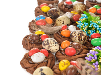 Chocolate Easter nest