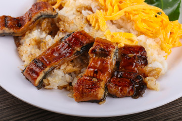 Unaju - eel with rice