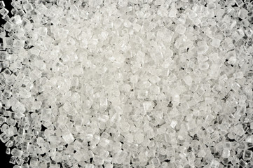 White Sugar Close-up