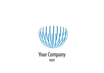 Logo aziendale vettoriale creativo