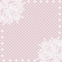 white lace background