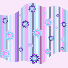 Vector background with color stripes