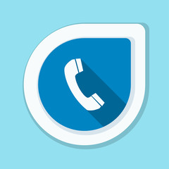 Call Contact button Illustration