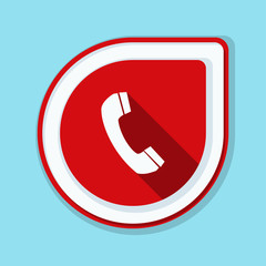 Call Contact button Illustration