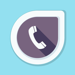 Call Contact button Illustration