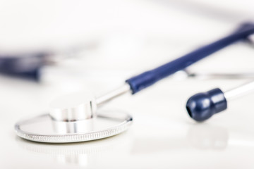 Stethoscope isolated on white background
