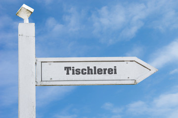 Schild 130 - Tischlerei