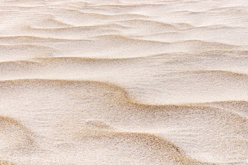Obraz na płótnie Canvas Wave pattern of sand dune background.