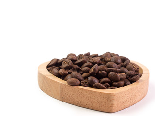 Coffee beans background..