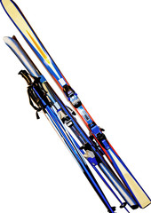 2 paar Skieer - Wintersport  - Langlauf
