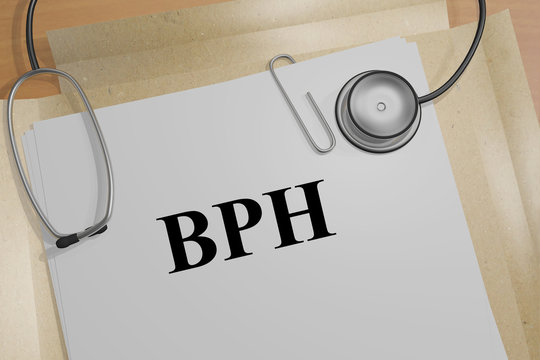 BPH - medical concept