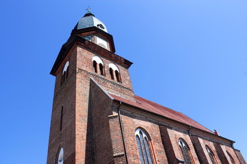Fototapeta na wymiar Waren Müritz, Marienkirche