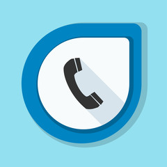 Call Contact button Illustration