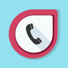 Call Contact button Illustration