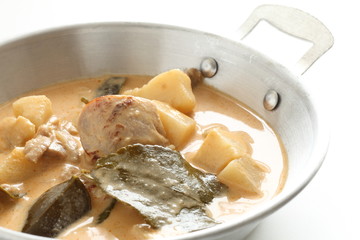 Thai food, yellow curry