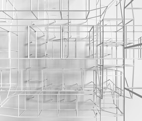 近未来の構造物のイメージ