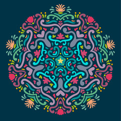 Abstract Ornate Elements For Design