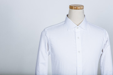 White shirt on a mannequin