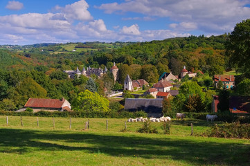 Chastellux-sur-Cure Chateau  - Chastellux-sur-Cure Chateau, Burgundy