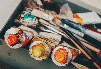 Old Paint tubes
