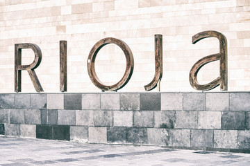 The big letters messaging rioja