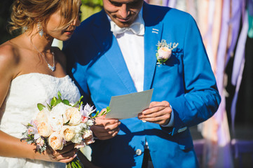 Newlyweds with Certificate