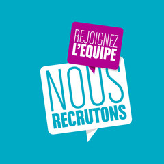 nous recrutons