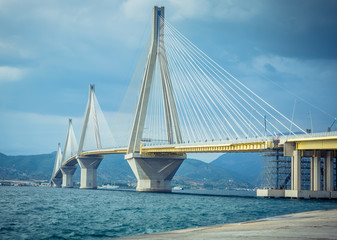 Rio-Antirrio Bridge (Charilaos Trikoupis) in Patras