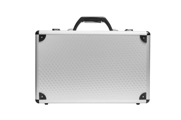 Briefcase business on white background.
