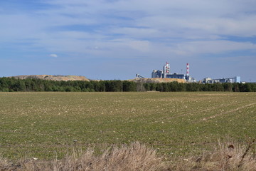 widok na cementownię © robert6666