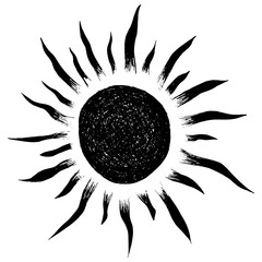 Vector sun illustration