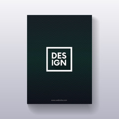 Minimalistic modern poster. Linear backdrop cover. Vector geometric placard.