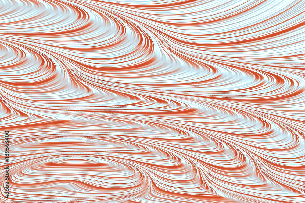 Wall mural abstract fractal texture - digitally generated image