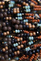 Necklace of plastic ethnic