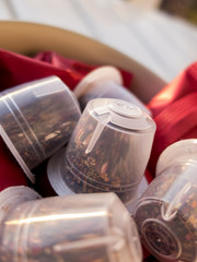 Capsule di caffé o tisane