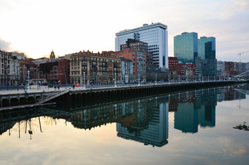 Views from the river, Bilbao, Vizcaya, Euskadi
