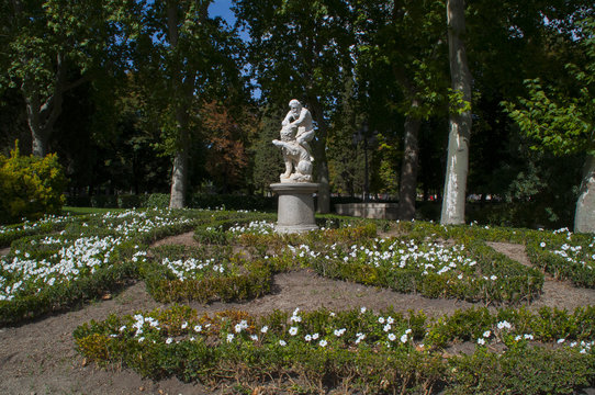 Sans&oacute;n vence al Le&oacute;n, escultura