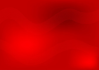 The red rectangular background with wavy lines.