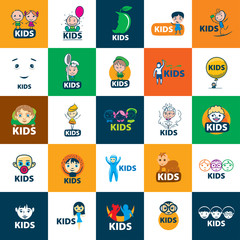 vector logo kids