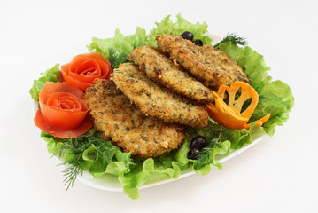 fried chicken cutlets