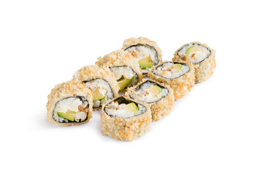 sushi isolated on the white